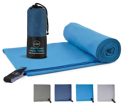 Produktbild von Mikrofaser Handtuch, Schnelltrocknend und Multifunktional, 70 x 140 cm