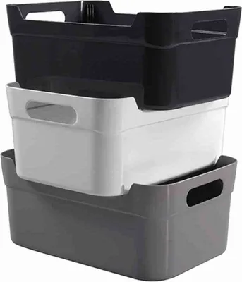 Produktbild von Heidrun 387723 Regalkörbchen 34 x 24 x 14 cm Farbe sortiert