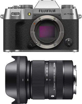 Obrázek produktu pro FUJIFILM X-T50 stříbrný + SIGMA 18–50