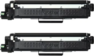 Image de Brother TN247BK TWIN - Pack de 2 - à rendement élevé - noir - original - cartouche de toner - pour Brother DCP-L3510, L3517, L3550, HL-L3270, L3290, MFC-L3710, L3730, L3750, L3770