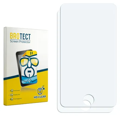 Produktbild von 2x Für Apple iPod Touch (1. Gen.) Schutzfolie BROTECT Displayschutz Display Schutz Folie Klar Transparent