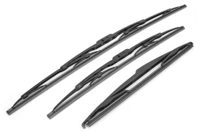 Image de Lot de 3 balais d'essuie-glace avant et arrière, adaptés aux modèles Citroën C3 Mk1 de 2002 à 2008