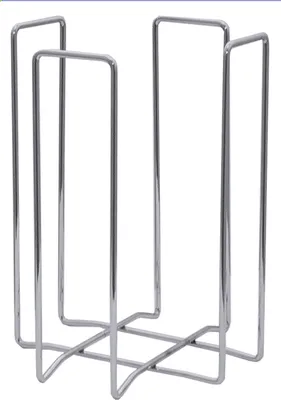 Produktbild von Serviettenhalter, verchromter Draht, für 24x24 oder 33x33 cm wählbar, hochglänzend : für 33x33 cm Variante: für 33x33 cm