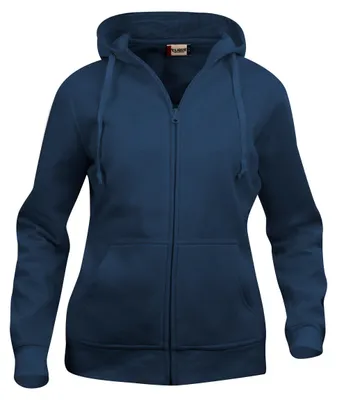 Imagen del producto de Sudadera con cremallera completa para mujer, modelo "Basic" de Clique