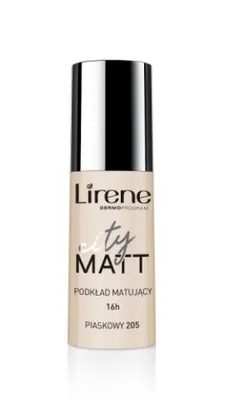 Obrázok produktu pre Lirene Fluid City Matt- Matujúca a Vyhladzujúca Podkladová Tekutina, Farba Piesočná, 30 ml.