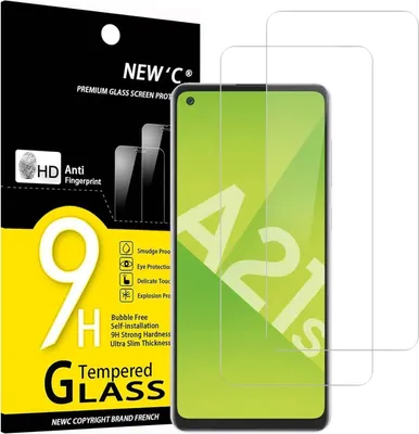 Image de Protection blindée en verre Samsung Galaxy A21s Film de protection d'écran, pack de 2