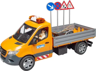 Obrázek produktu pro BRUDER MB Sprinter Municipal, Sada vozidel, 3 rok/roky, ABS (akrylonitril-butadien-styren), Vícebarevný