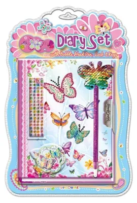 Immagine prodotto di PECOWARE diario decorato con farfalle 531BG 79637
