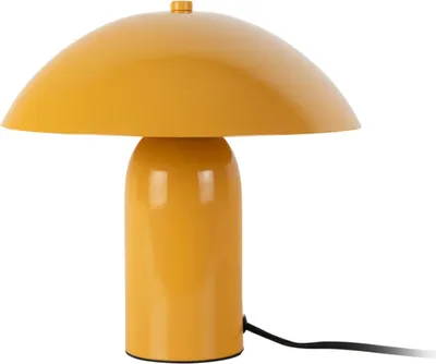 Produktbild von Leitmotiv - Tischleuchte Asuto - Gelb - 24x24x23.5cm Tischlampe - Nachttischlampe, Wohnzimmer, Schlafzimmer