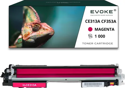 Image de Toner pour HP CE313A / CF353A-313/CF353 CE313A / CF353A Rouge (magenta) | Remplacement pour CP1025 CP1025nw MFP M175a M175nw