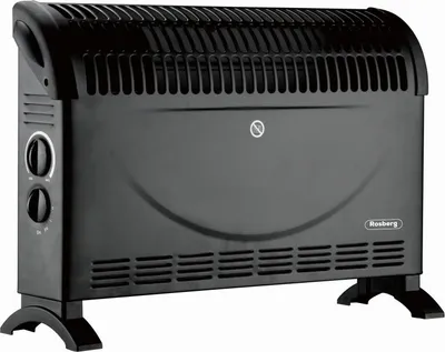 Obrázek produktu pro Ventilátorový konvektor Rosberg R51974AT, 2000W, 3 úrovně, termostat, černý