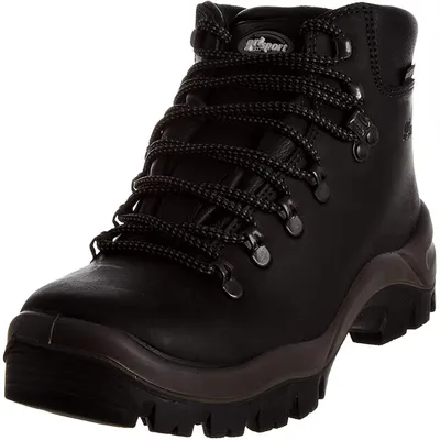 Obrázok produktu pre Grisport - Pánske/dámske turistické topánky "Peaklander", voskovaná koža GS140 (37 EU) (Black)