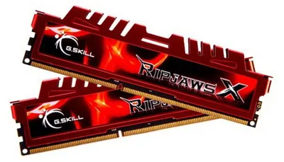 Zdjęcie produktu dla G.Skill RipjawsX, 16GB (2x 8GB) DDR3, 16 GB, 2 x 8 GB, DDR3, 2133 MHz, 240-pin DIMM, Czerwony