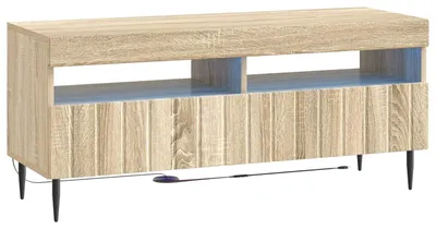 Produktbild von vidaXL LED-TV-Schrank Sonoma-Eiche Holzwerkstoff