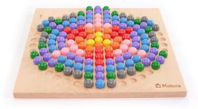 Image de EDUPLAY 120959 Jeu de billes, multicolore