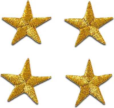 Produktbild von Set Stern - Aufnäher, Bügelbild, Aufbügler, Applikationen, Patches, Flicken, Zum Aufbügeln, Größe: 1,8 x 1,8 cm