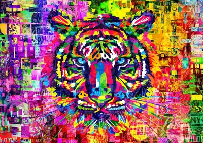 Produktbild von Bluebird Puzzle Jigsaw Wonderful Tiger - 1000 Teile Puzzle