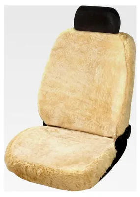 Produktbild von Lammfell Autositzbezug, beige