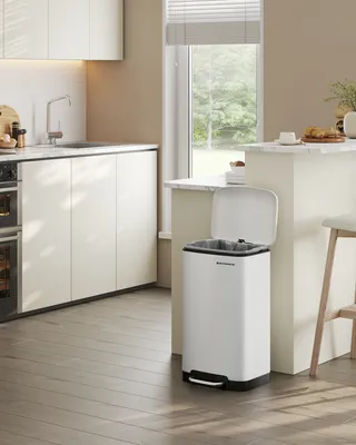 Produktbild von SONGMICS Mülleimer Abfalleimer, 30L, aus Edelstahl, luftdicht