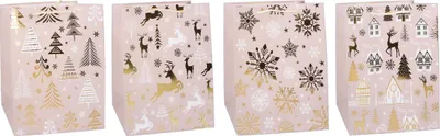 Image de Sac cadeau L 30x40x12 cm NOËL
