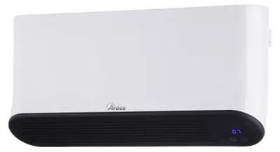 Keramik-Wandheizlüfter 2000 W, IP22, Timer, LED, weiß