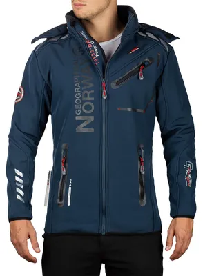 Produktbild von Geographical Norway Herren Regular Fit Softshelljacke royaute men ASSORT Navy XXL