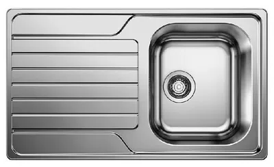 Produktbild von Blanco Dinas 45 - Spüle, 860x500 mm, gebürsteter Edelstahl 523374