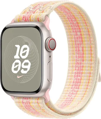 Image de Apple MUJW3ZM/A accessoire intelligent à porter sur soi Bande Multicolore Nylon