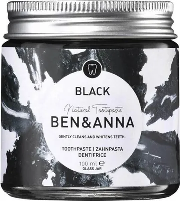 Produktbild von BEN & ANNA Natural Care Bio Toothpaste Black 100ml
