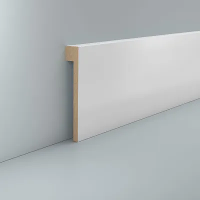 Produktbild von Abdeckleiste Fliesensockel 16 x 100 mm RAL 9016 Fliesenabdeckleiste