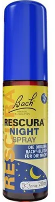 Immagine prodotto di Fiori di Bach Original Rescura Spray notturno senza alcool, soluzione da 20 ml