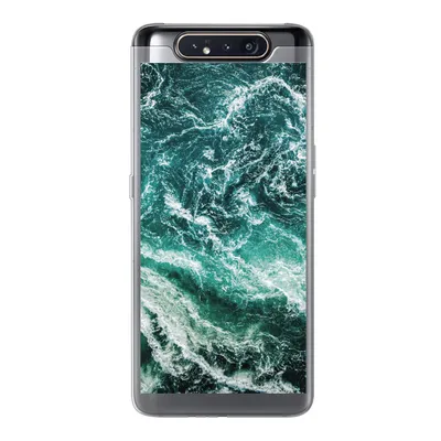 Produktbild von MuchoWow® Handyhülle Schutzhülle Hülle für Samsung Galaxy A80 Marmor - Gemustert - Natursteine Silikon Softcase Handy Hülle - Schutzdeckel