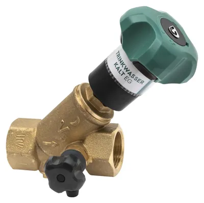 Produktbild von BWT Freistromventil, Fig.3508NII-5/4" M, DN32, RV, Entleerung, M-Clip, 1 Stk.