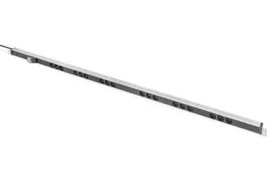 Obrázok produktu pre Digitus A-19-STRIP42-1, Typ F, Hliník, Čína, 9 AC zásuvky/AC zásuviek, 220/250 V, 3600 W