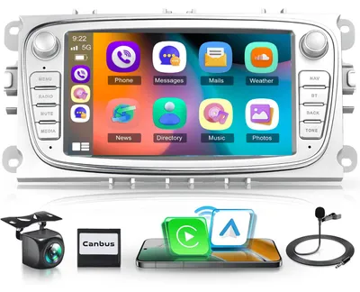 Obrázok produktu pre Autonavigácia – Navigačný systém – GPS navigácia – Autorádio – CarPlay, Android Auto