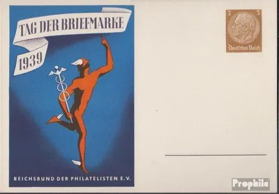 Produktbild von Belege Ganzsachen Deutsches Reich 1939 P239/02 Amtliche Postkarte un Hindenburg