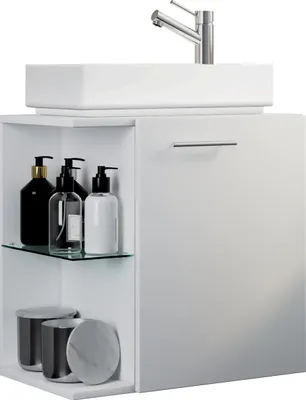 Immagine prodotto di Set 2 pezzi / WC per ospiti / bagno per gli ospiti / WC lavabo / set da bagno – Hausa