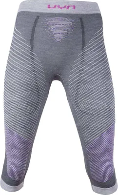 Produktbild von UYN Fusyon 3/4 Funktionsunterhose Damen anthrazit/purple/pink L/XL