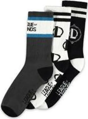 Produktbild von League Of Legends - Sport Socks (3Pack) - 43/46