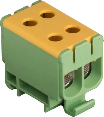 Produktbild von Pollmann Universalklemme UK 50/2PE gruen-gelb 2polig