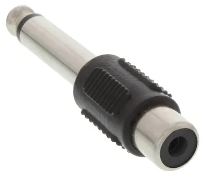 Immagine prodotto di InLine® 99322 Adattatore audio, spina jack da 6,3 mm a presa RCA, mono