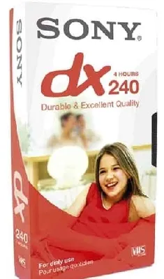 Produktbild von Sony E 240 DX Video-Kassette, VHS, 240 min