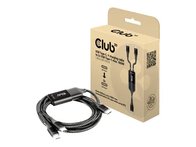 Zdjęcie produktu dla CLUB3D CAC-1527, 1,83 m, USB C, 2 x USB C, Czarny
