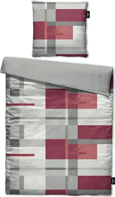 Produktbild von Bettwäsche SANSIBAR Satin BL 155x220 cm bunt Bettbezug Bettzeug