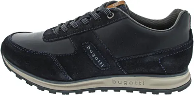 Image de Chaussures à lacets Bugatti confortables, bleu, taille 40