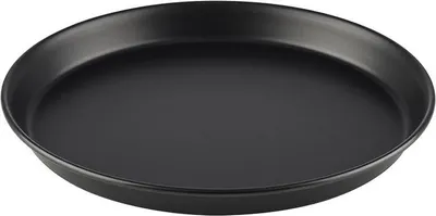 Produktbild von APS 73505 Pizzablech, Blaublech (nicht beschichtet), Ø 24 cm (Boden 22 cm), Höhe 2,5 cm, hitzebeständig bis 360°C