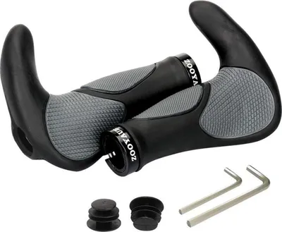 Obrázok produktu pre Ergonomické rukoväte na bicykel 1 pár pre 22 mm riadidlá, protišmykové, horský bicykel, cestný bicykel