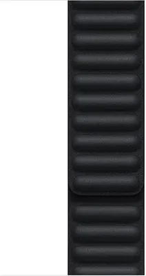 Immagine prodotto di Apple Cinturino a maglie in pelle color mezzanotte 41 mm - M.L