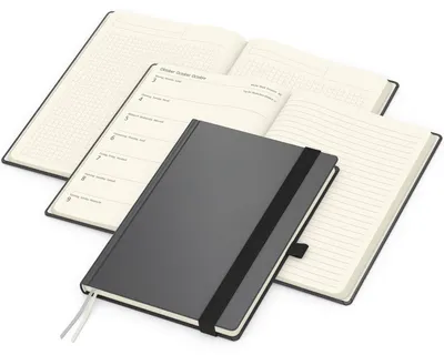 Produktbild von Timr Buchkalender Wochenkalender 2026-2027 - 18 Monate DIN A5 - Schwarz I tr507
