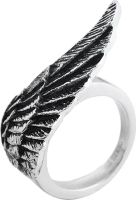 Produktbild von Ring aus rostfreiem Edelstahl im Uni-Design, Größe 58